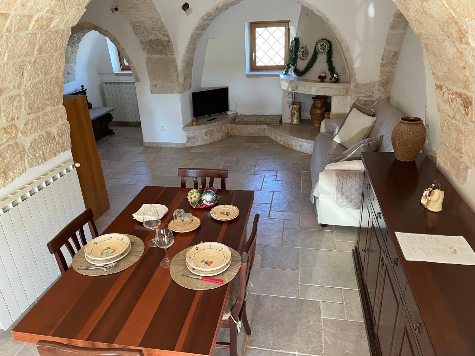 Trulli Del Sole Villa มาร์ตินาฟรังกา ภายนอก รูปภาพ