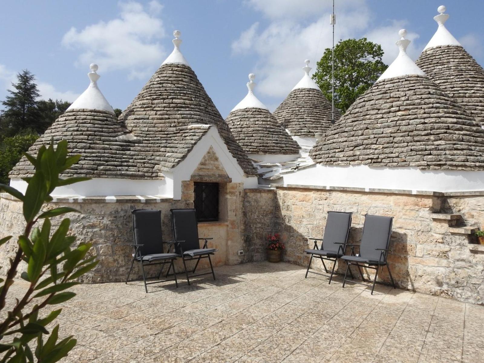 Trulli Del Sole Villa มาร์ตินาฟรังกา ภายนอก รูปภาพ